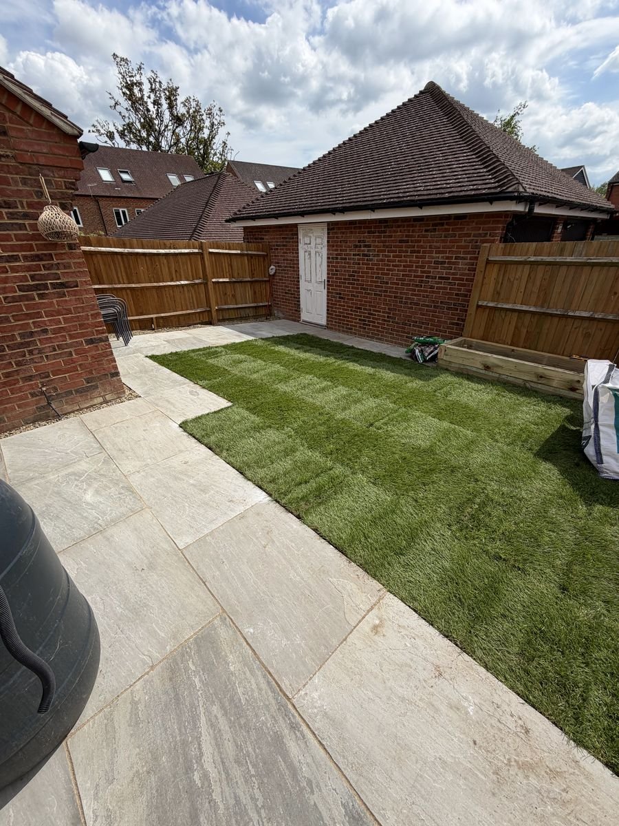 Driveway, patio and landscaping work by Solid Driveways and Landscaping