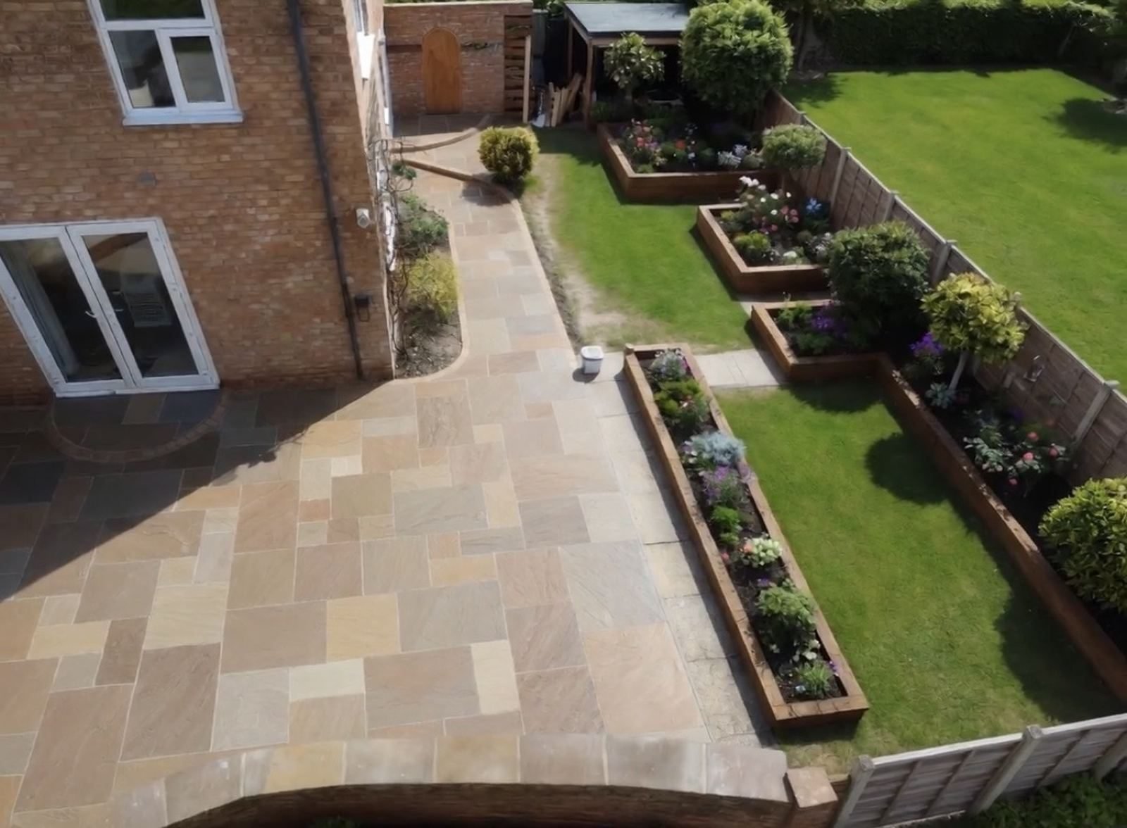 Patios completed by Solid Driveways and Landscaping