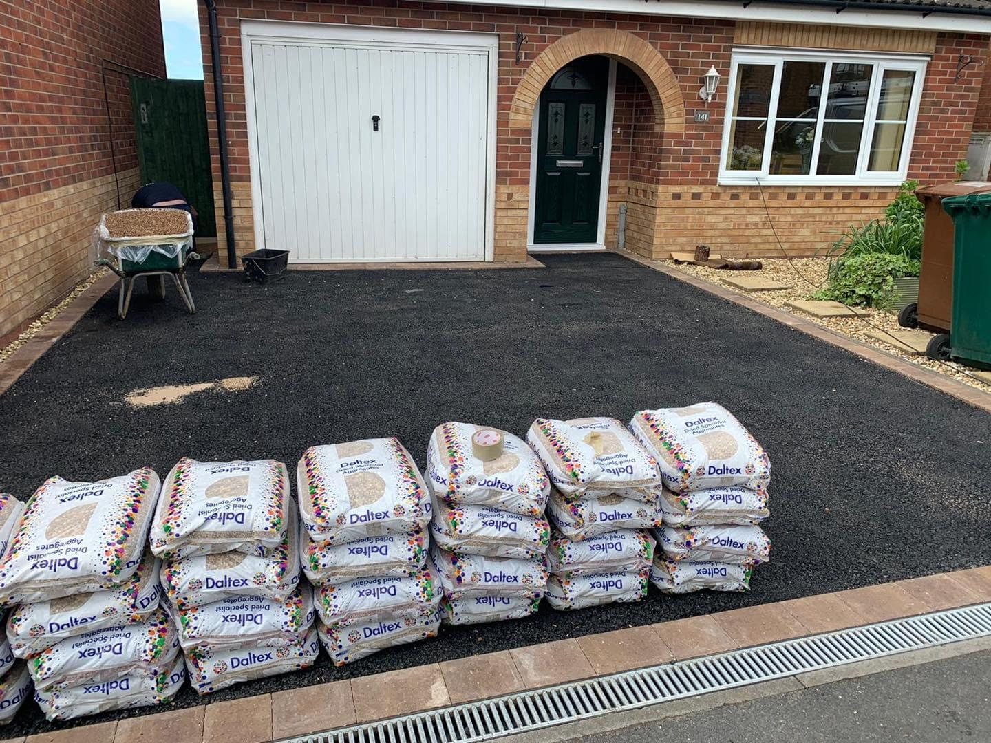Driveways completed by Solid Driveways and Landscaping