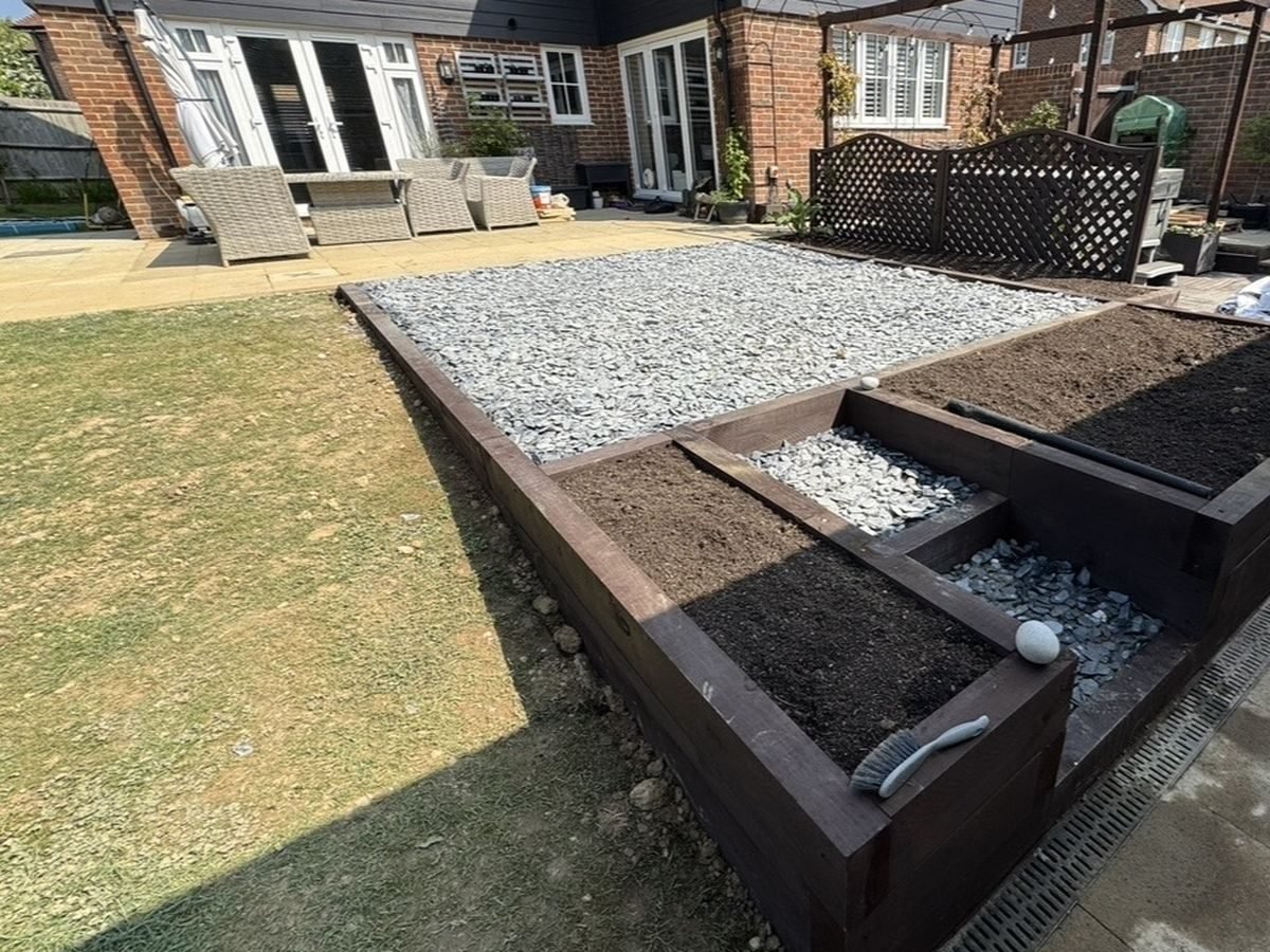 Patios completed by Solid Driveways and Landscaping